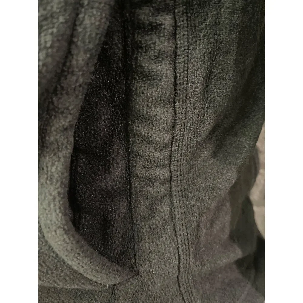 The North Face Men’s Black Full Zip Front Fleece Jacket Size S
